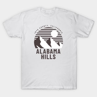 Alabama Hills Inyo County California Sticker T-Shirt